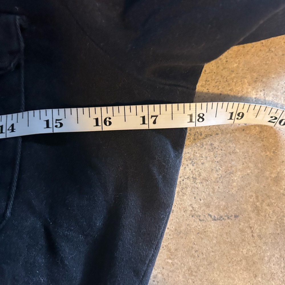 Dickies Dress - black worker dress short sleeve mini button front - Picture 9 of 10